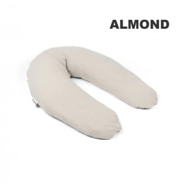 Doomoo - Perna mare 3 in 1 Comfy Big din bumbac organic: perna gravide - suport pentru hranire - suport pentru bebe