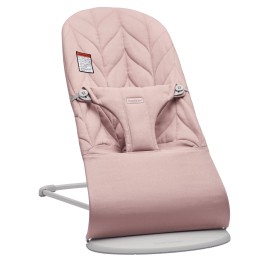 BabyBjorn - Balansoar Bliss Dusty Pink cu aspect delicat de petala - tesatura matlasata
